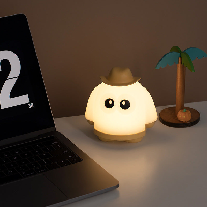 Lil' Ghost Night Light – Orange or Yellow Hat