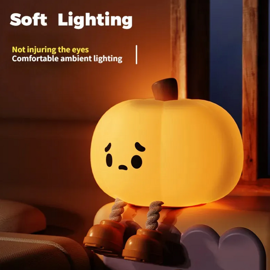 Pumpkin Pal – Squishy Pumpkin Night Light
