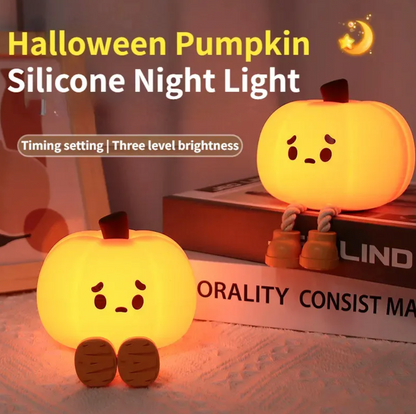 Pumpkin Pal – Squishy Pumpkin Night Light